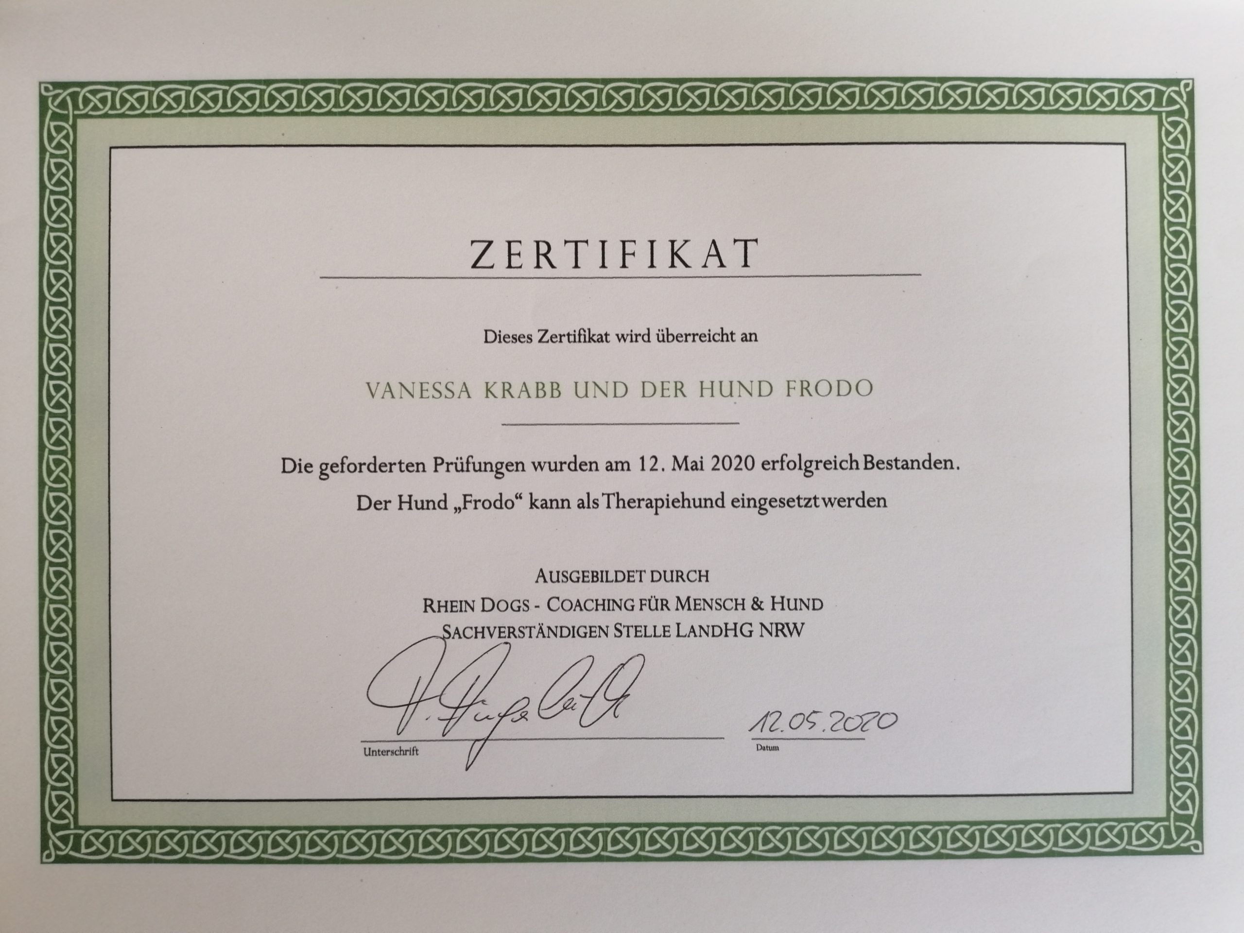Gratulation, Frodo!